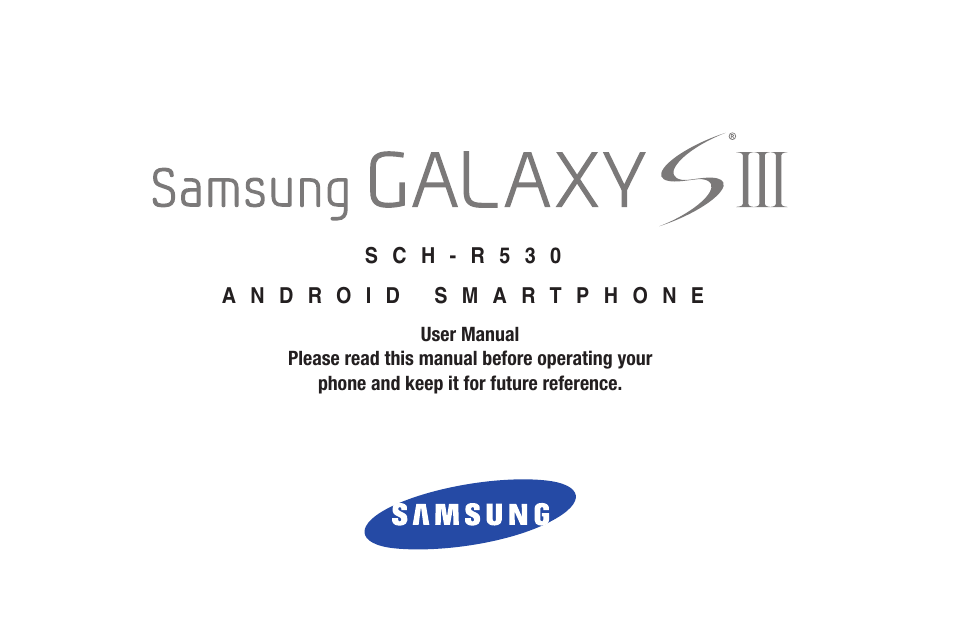 Samsung SCH-R530RWBMTR User Manual | 213 pages