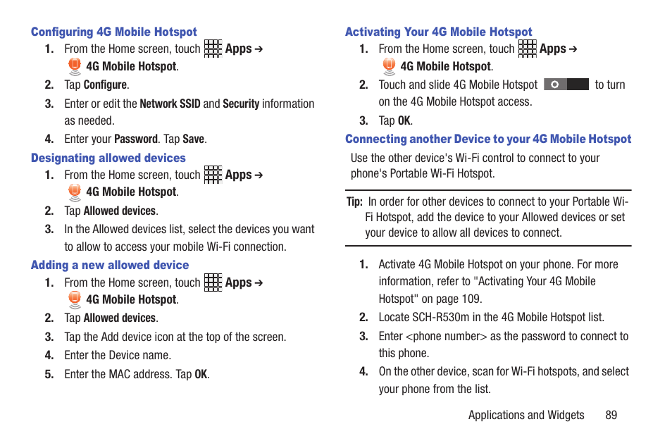 Samsung SCH-R530RWBMTR User Manual | Page 95 / 213