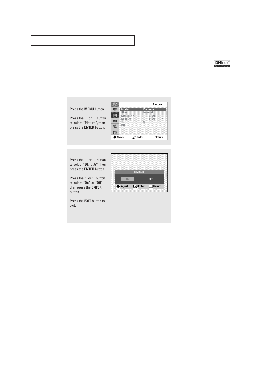 Dnie jr | Samsung CL29T21FQ2XXAP User Manual | Page 41 / 61