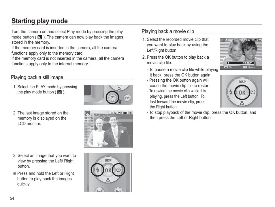 Starting play mode | Samsung EC-SL102BBP-US User Manual | Page 55 / 98