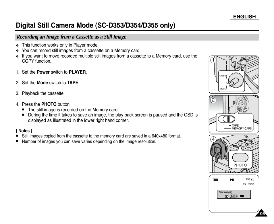 Samsung SC-D353-XAP User Manual | Page 109 / 128