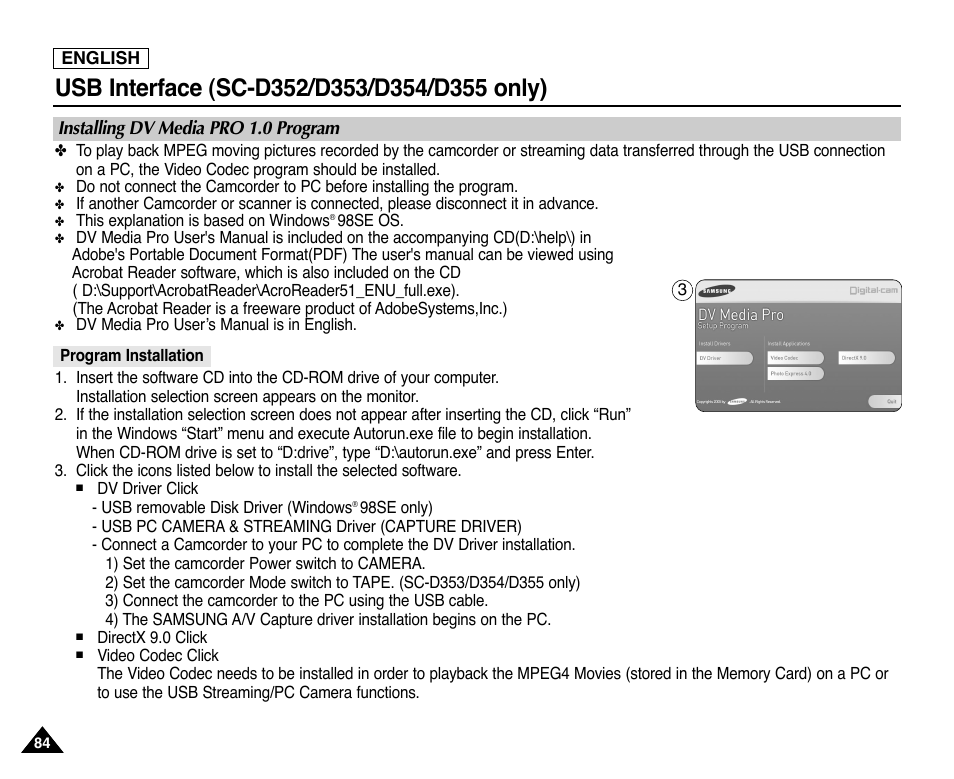 Samsung SC-D353-XAP User Manual | Page 88 / 128