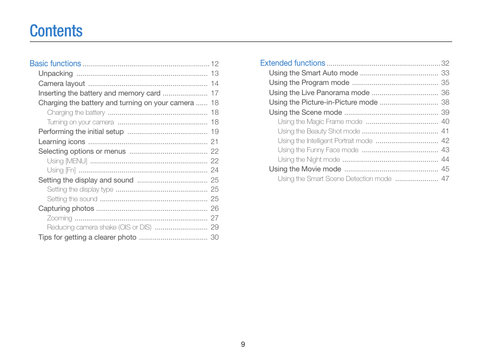 Samsung EC-ST76ZZBPRUS User Manual | Page 10 / 132