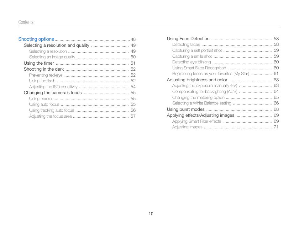 Samsung EC-ST76ZZBPRUS User Manual | Page 11 / 132