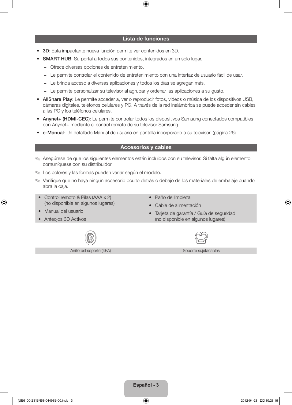 Samsung UN46ES6100GXZE User Manual | Page 37 / 69