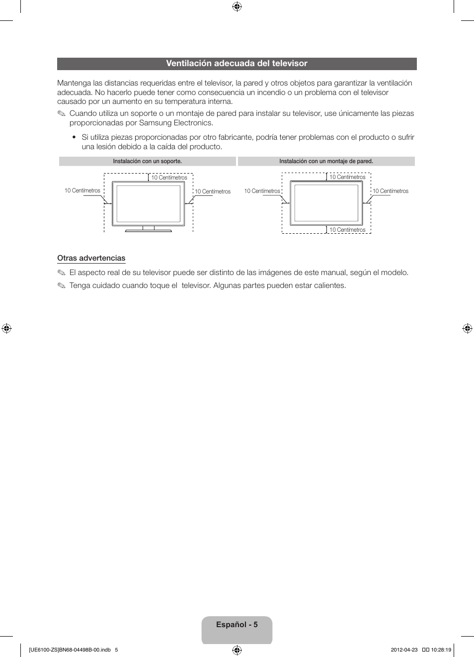 Samsung UN46ES6100GXZE User Manual | Page 39 / 69