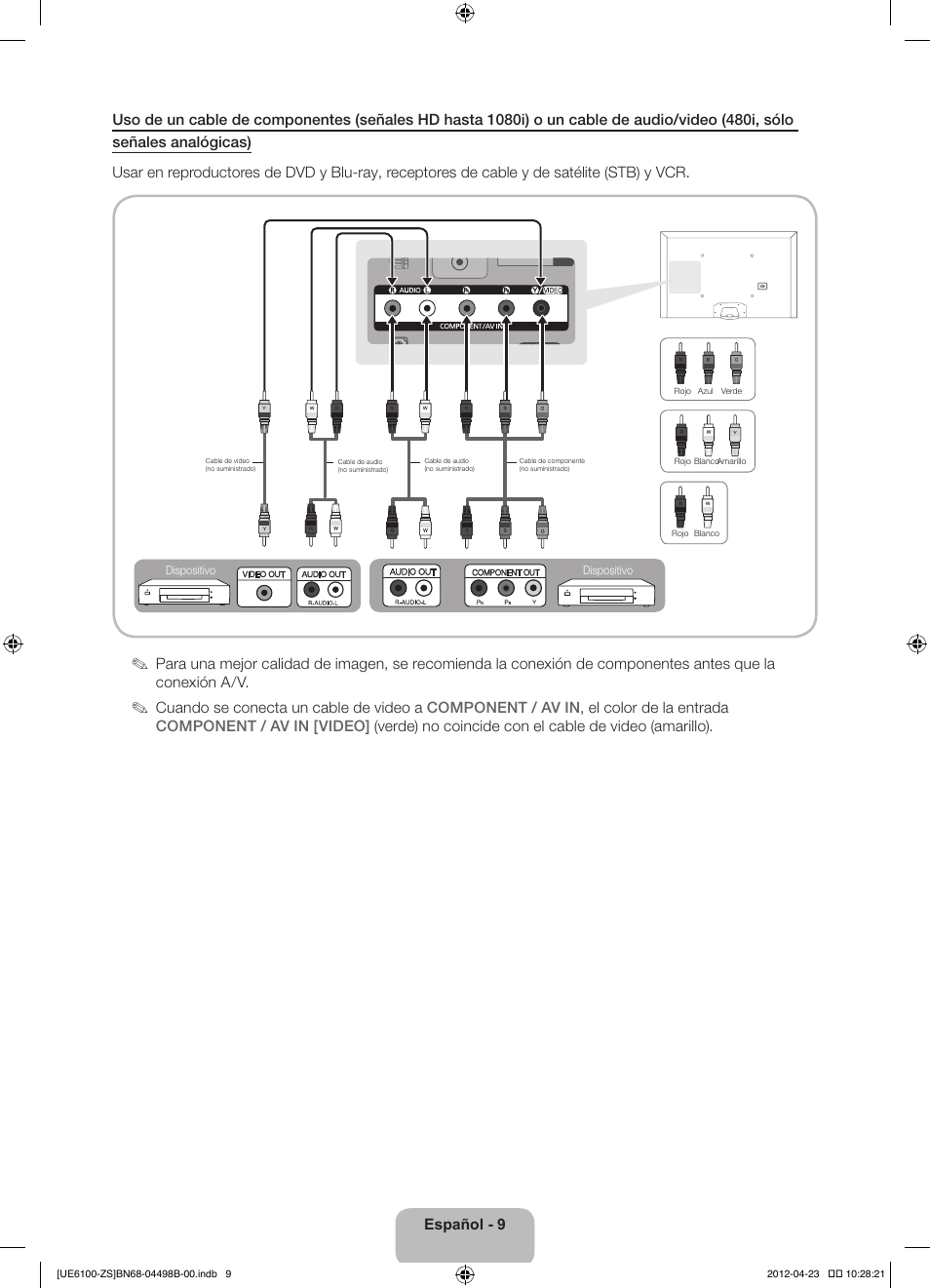Samsung UN46ES6100GXZE User Manual | Page 43 / 69