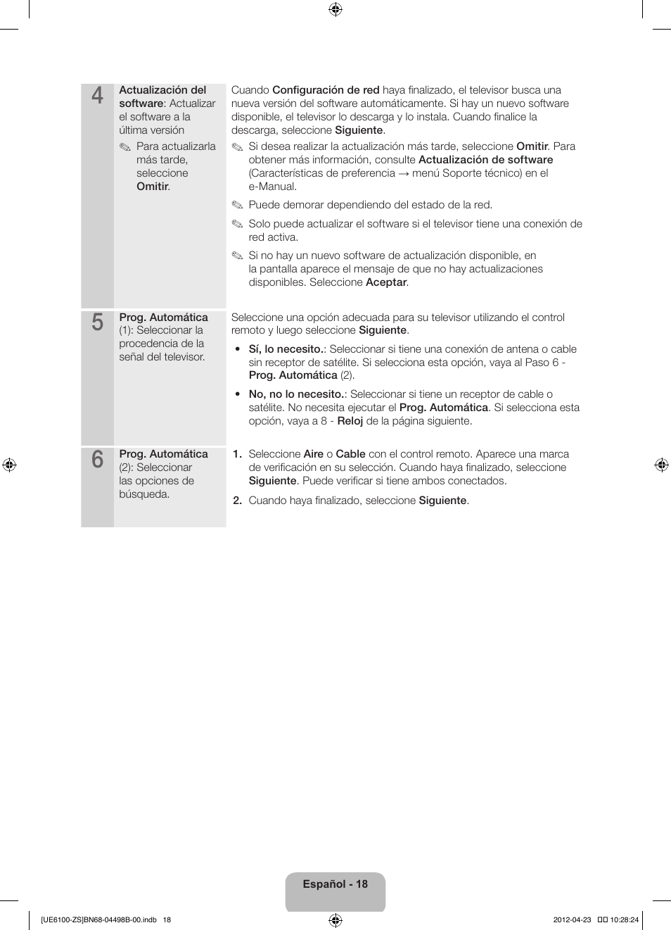 Samsung UN46ES6100GXZE User Manual | Page 52 / 69