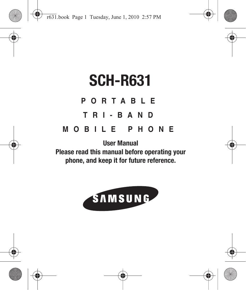 Samsung SCH-R631LBAXAR User Manual | 165 pages