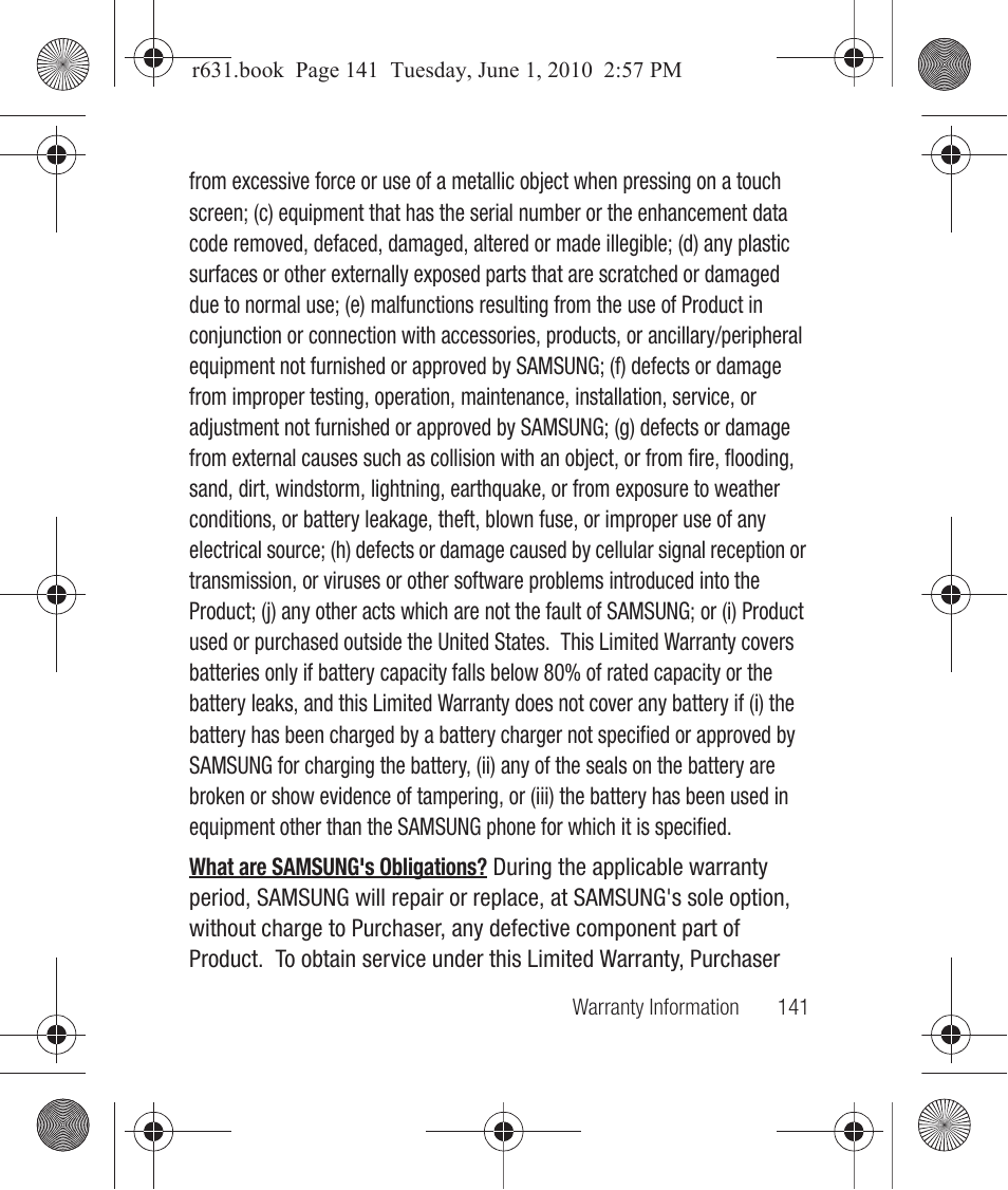 Samsung SCH-R631LBAXAR User Manual | Page 145 / 165