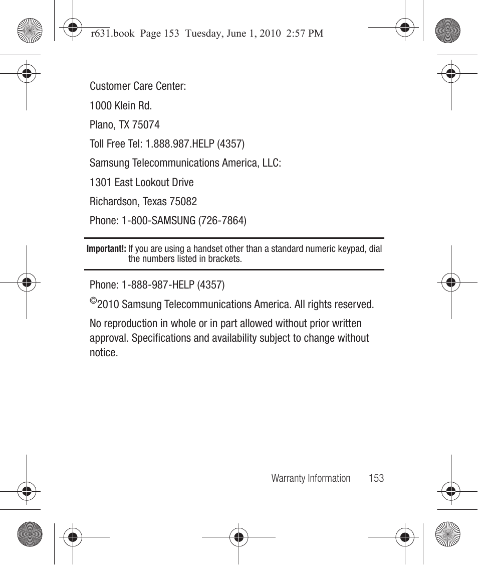 Samsung SCH-R631LBAXAR User Manual | Page 157 / 165
