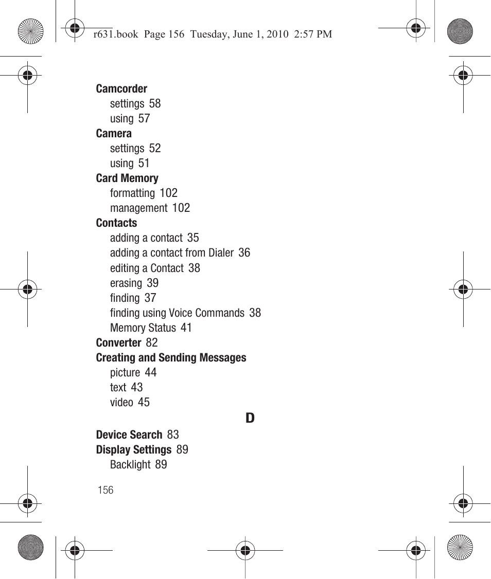 Samsung SCH-R631LBAXAR User Manual | Page 160 / 165