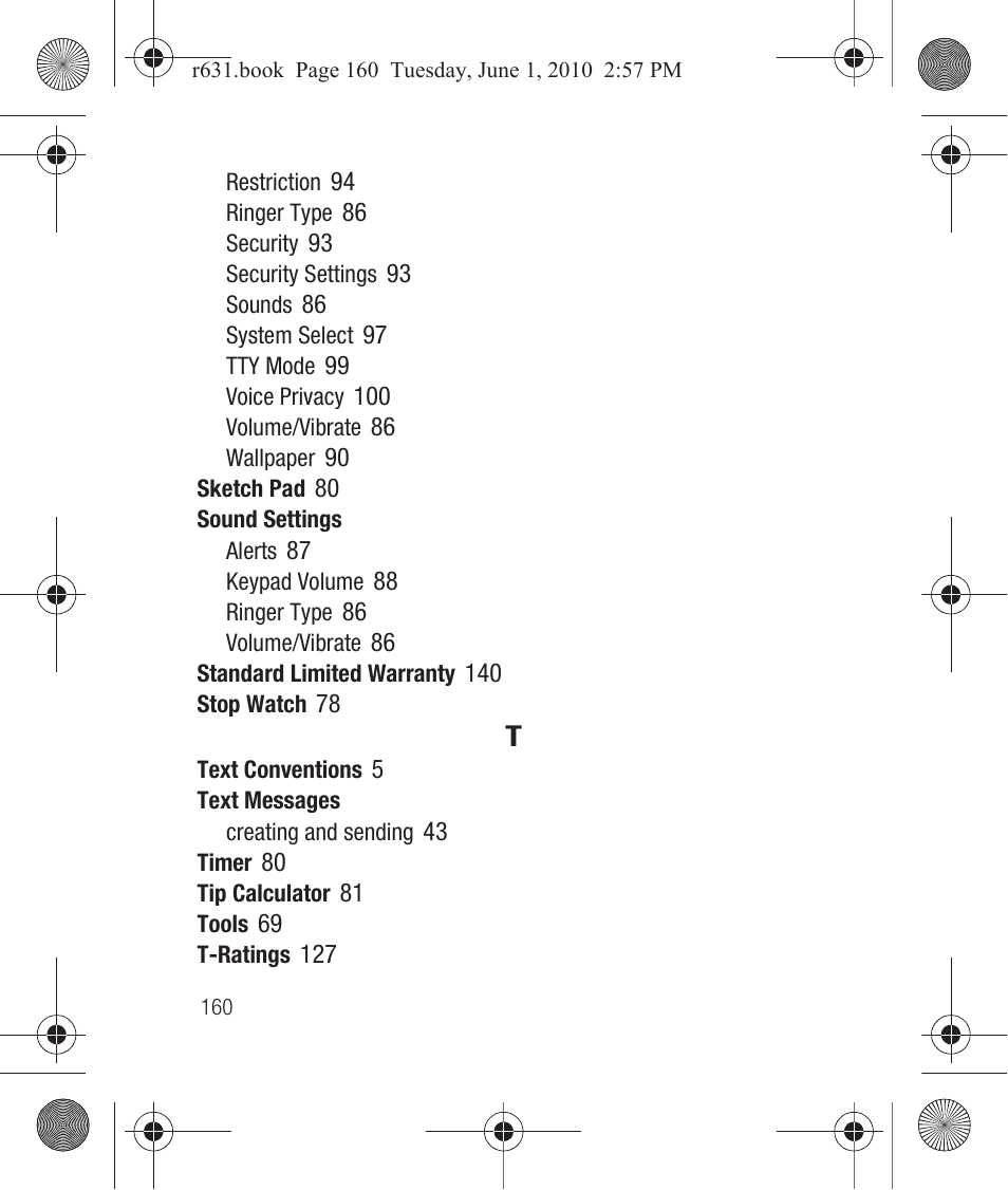 Samsung SCH-R631LBAXAR User Manual | Page 164 / 165