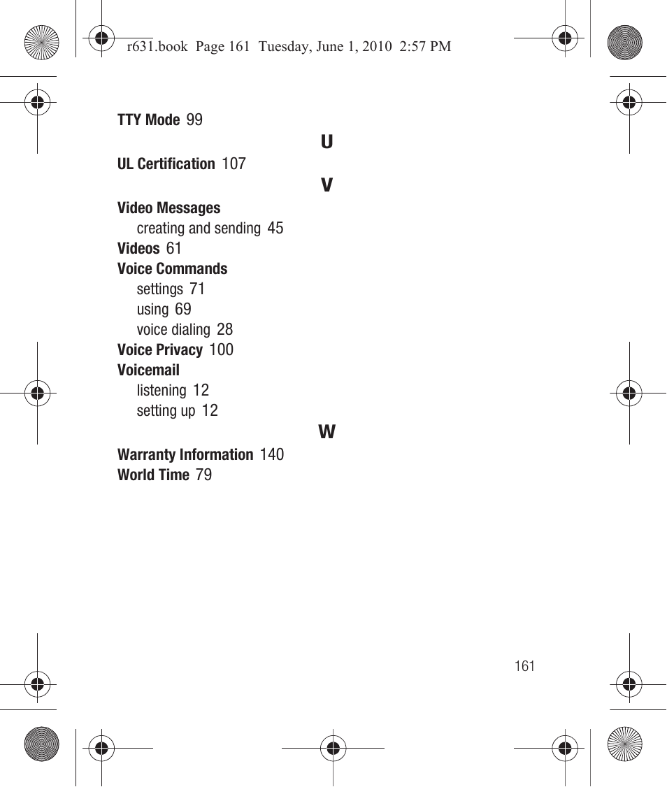 Samsung SCH-R631LBAXAR User Manual | Page 165 / 165
