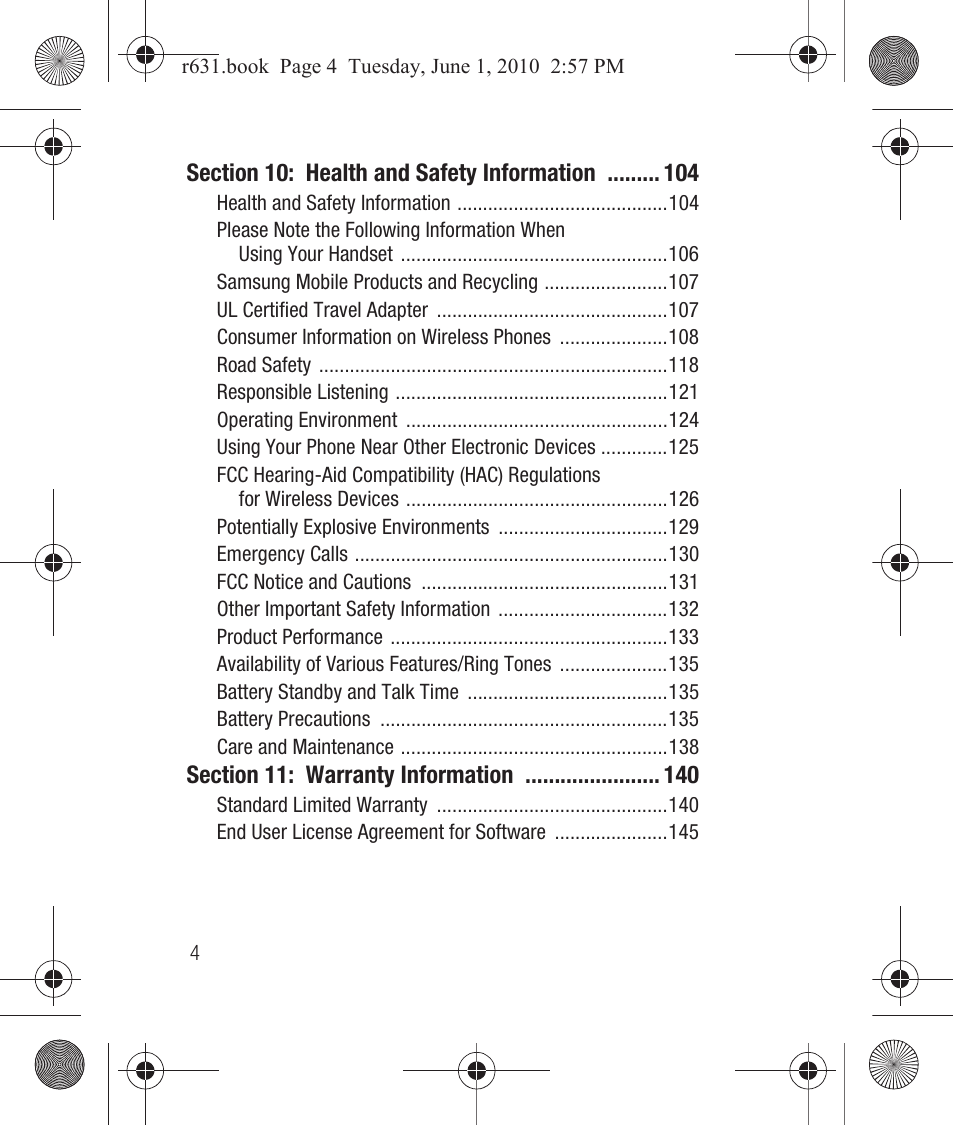 Samsung SCH-R631LBAXAR User Manual | Page 8 / 165