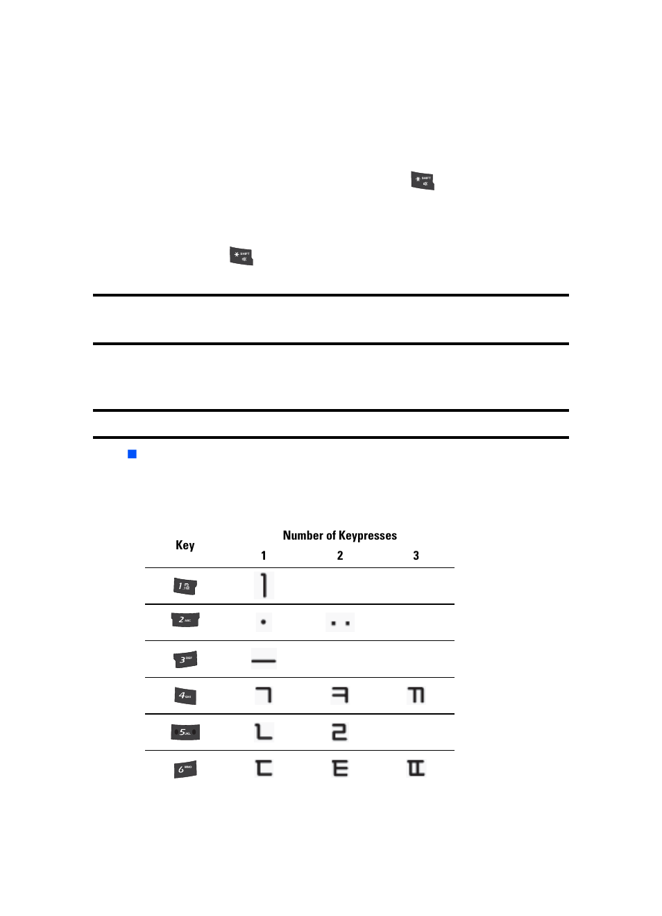 Entering upper and lower case letters, Entering korean | Samsung SPH-A303ZDASKE User Manual | Page 51 / 174