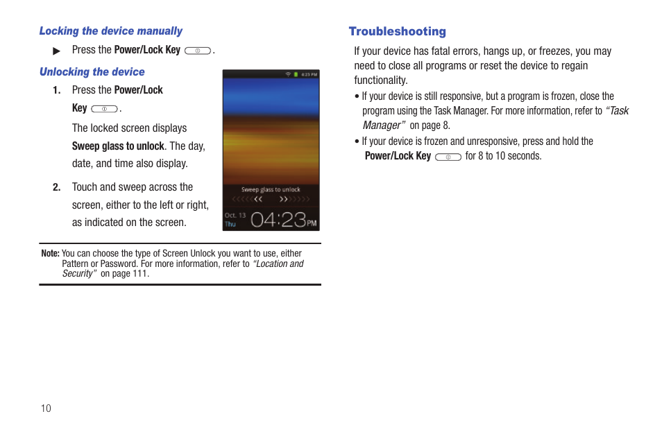 Troubleshooting | Samsung YP-G70CW-XAX User Manual | Page 14 / 174