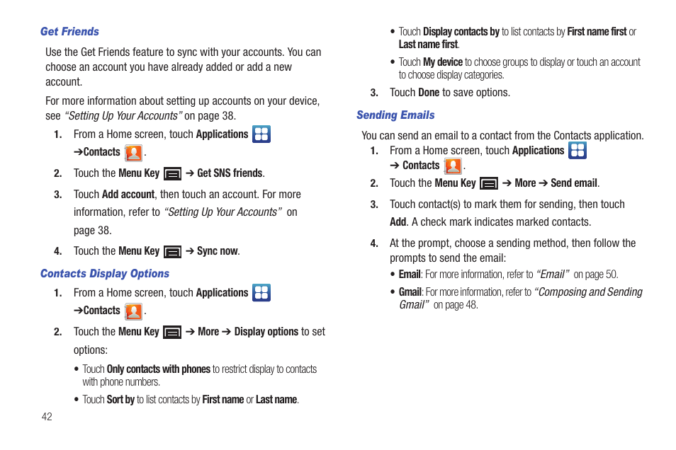 Samsung YP-G70CW-XAX User Manual | Page 46 / 174