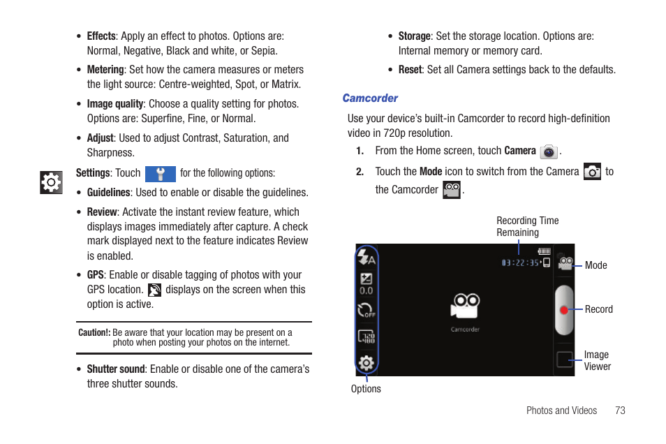 Samsung YP-G70CW-XAX User Manual | Page 77 / 174