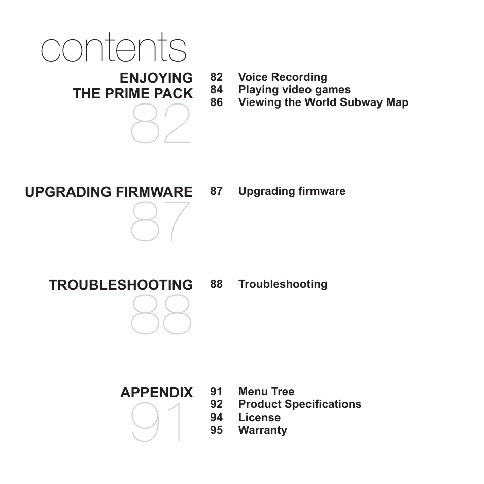 Samsung YP-Q1JCS-XAA User Manual | Page 10 / 100