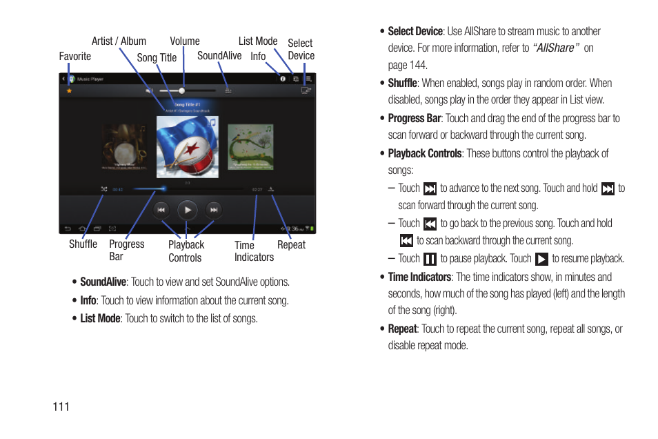 Samsung GT-P7510FKYXAR User Manual | Page 116 / 258