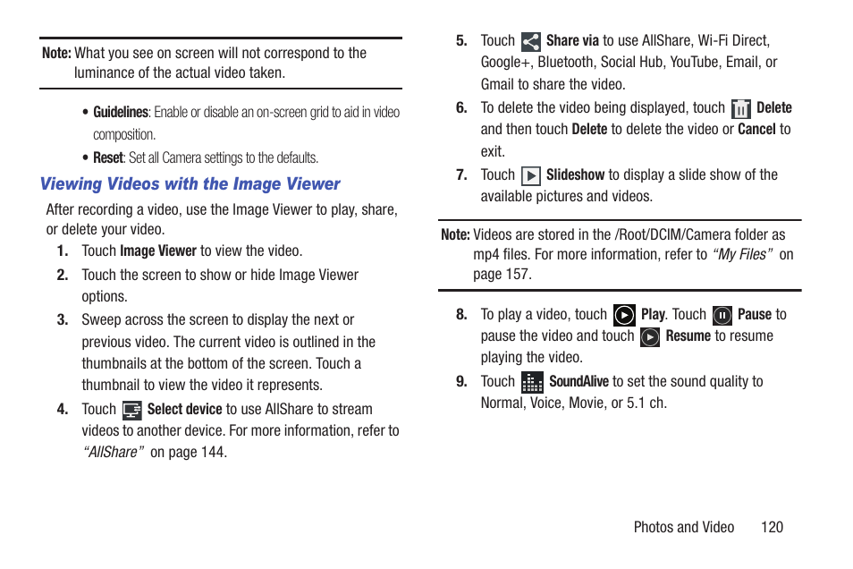 Samsung GT-P7510FKYXAR User Manual | Page 125 / 258