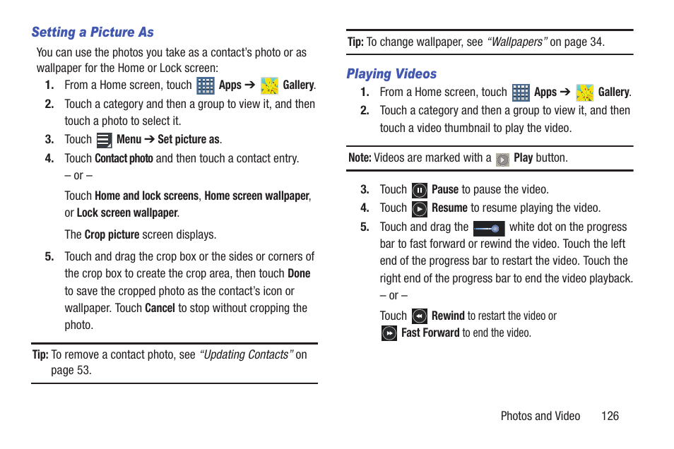 Samsung GT-P7510FKYXAR User Manual | Page 131 / 258