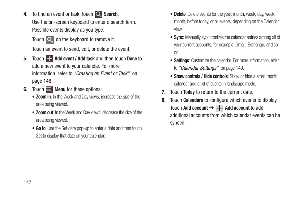 Samsung GT-P7510FKYXAR User Manual | Page 152 / 258