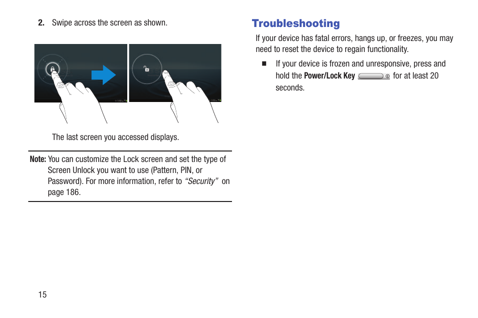 Troubleshooting | Samsung GT-P7510FKYXAR User Manual | Page 20 / 258