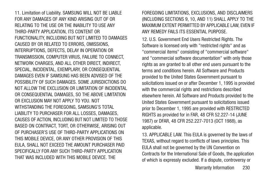 Samsung GT-P7510FKYXAR User Manual | Page 235 / 258