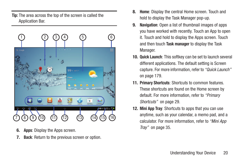 Samsung GT-P7510FKYXAR User Manual | Page 25 / 258