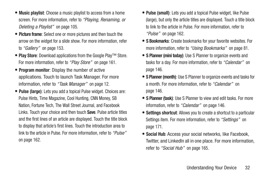 Samsung GT-P7510FKYXAR User Manual | Page 37 / 258