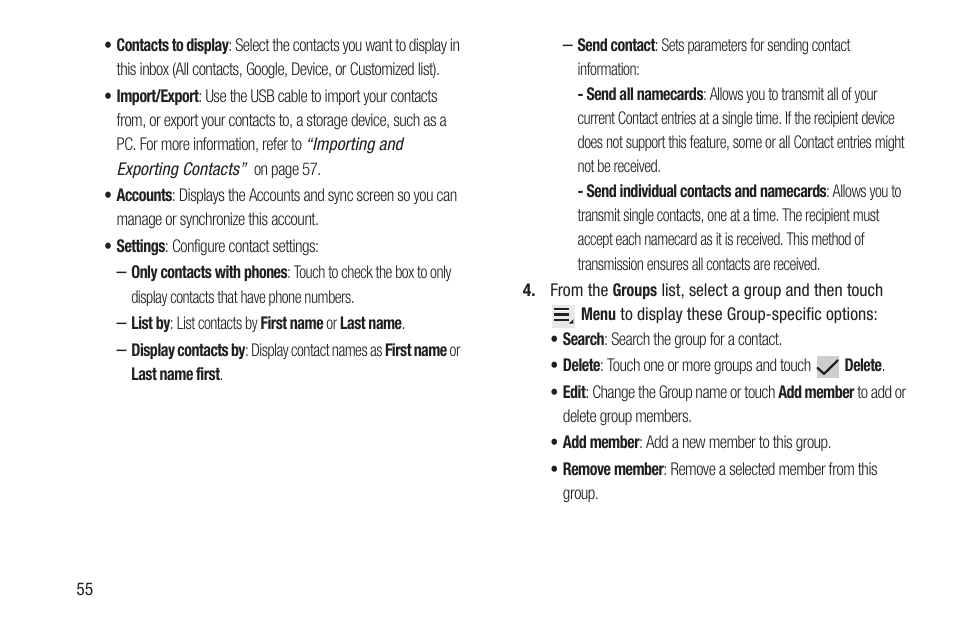 Samsung GT-P7510FKYXAR User Manual | Page 60 / 258