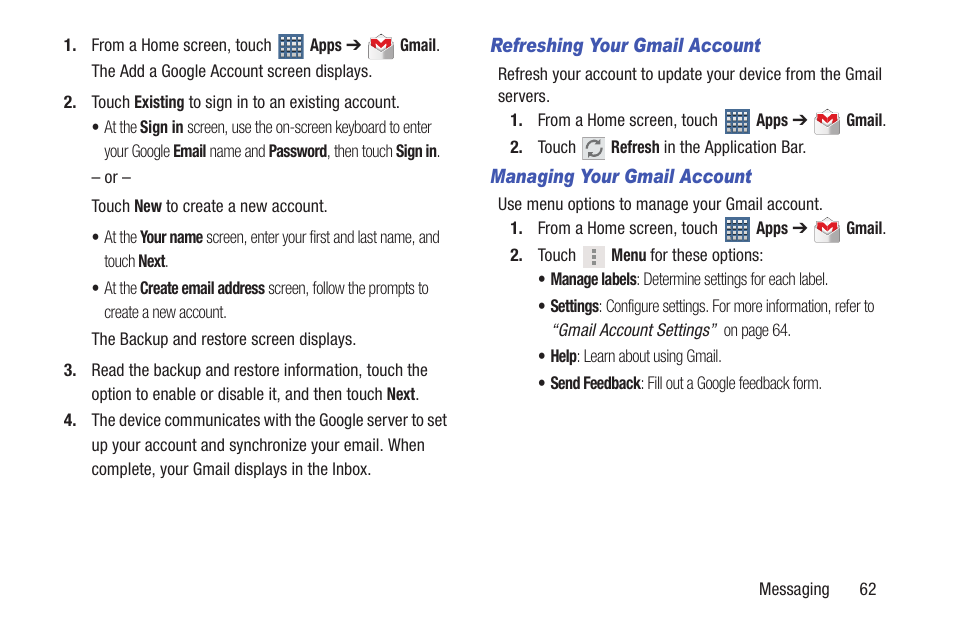 Samsung GT-P7510FKYXAR User Manual | Page 67 / 258