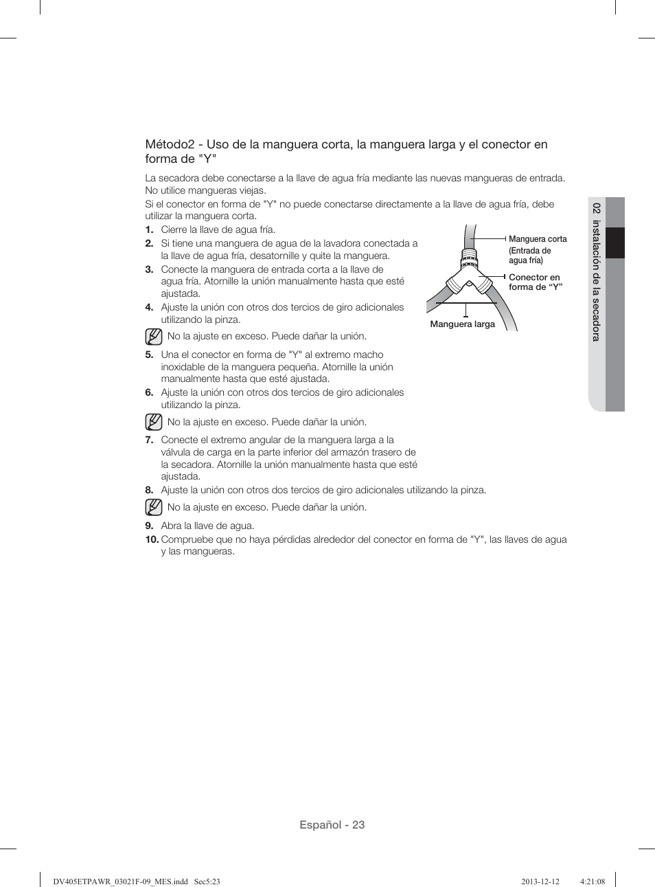 Samsung DV393GTPAWR-A1 User Manual | Page 67 / 136