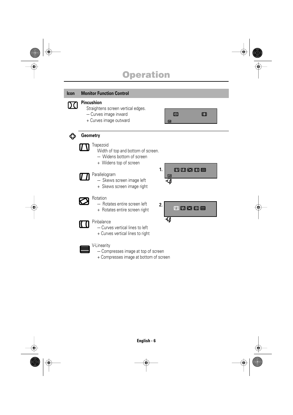 Operation | Samsung AV17KSBL User Manual | Page 8 / 16
