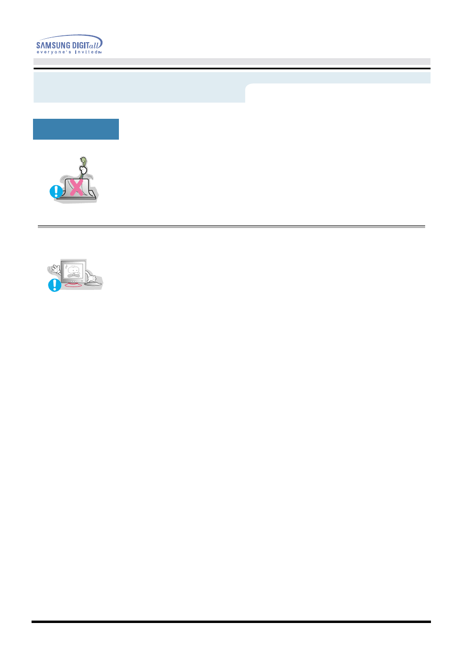 Safety instructions | Samsung AQ19FSBU User Manual | Page 7 / 72