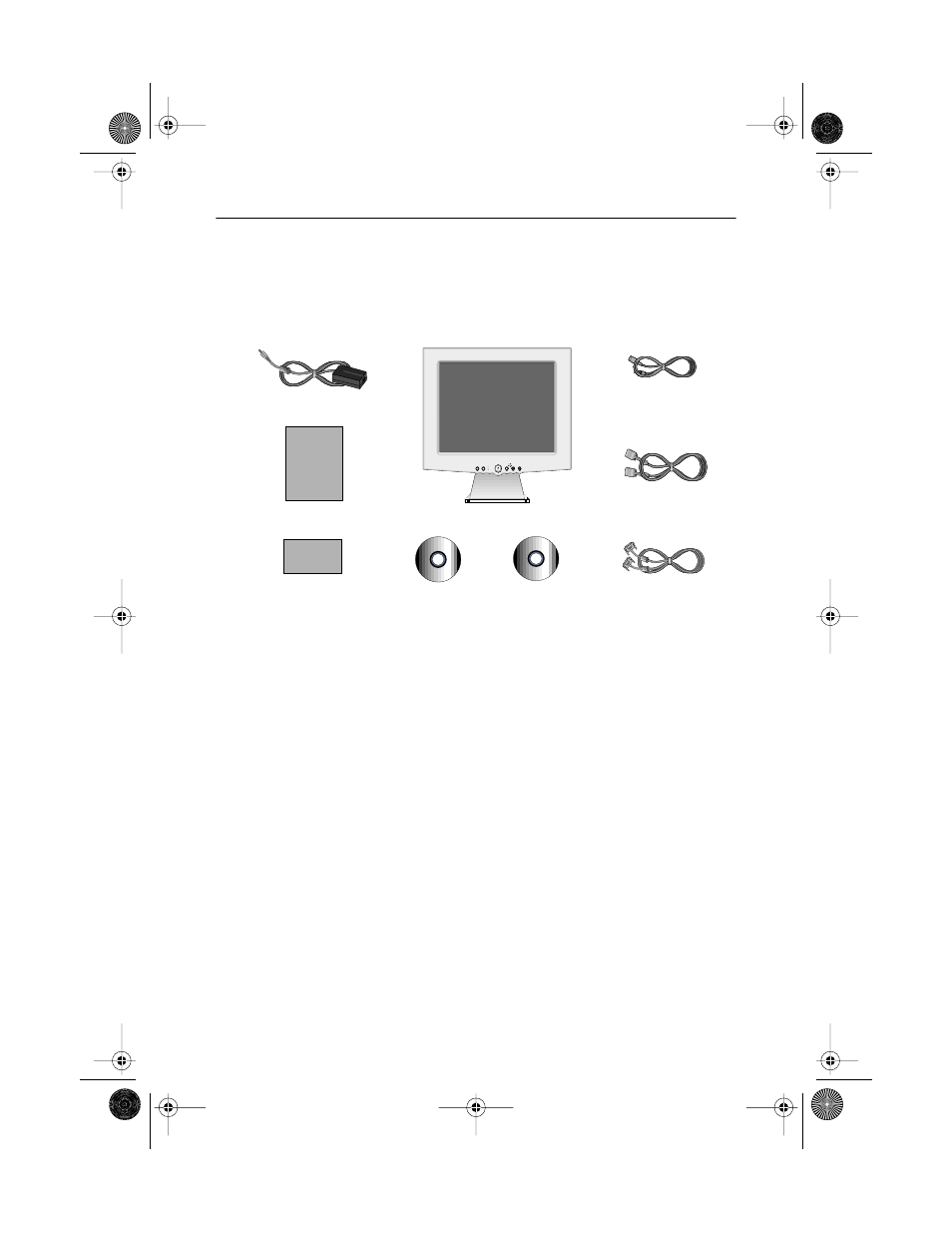 Unpacking your lcd monitor | Samsung DV17MSSANR User Manual | Page 5 / 30