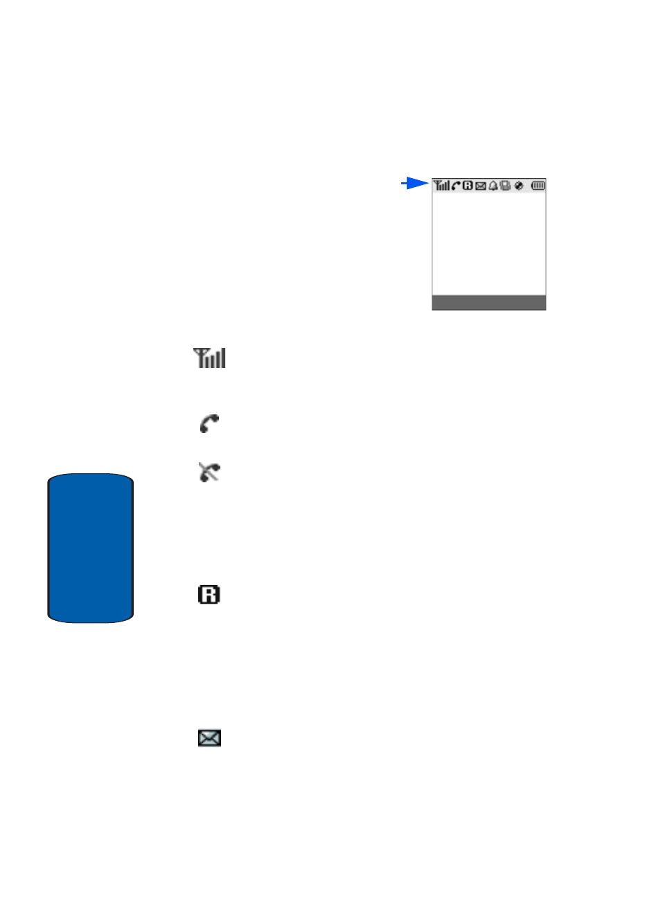 Understanding the display screen, Display screen icons | Samsung SCH-A570NBUXAR User Manual | Page 20 / 190