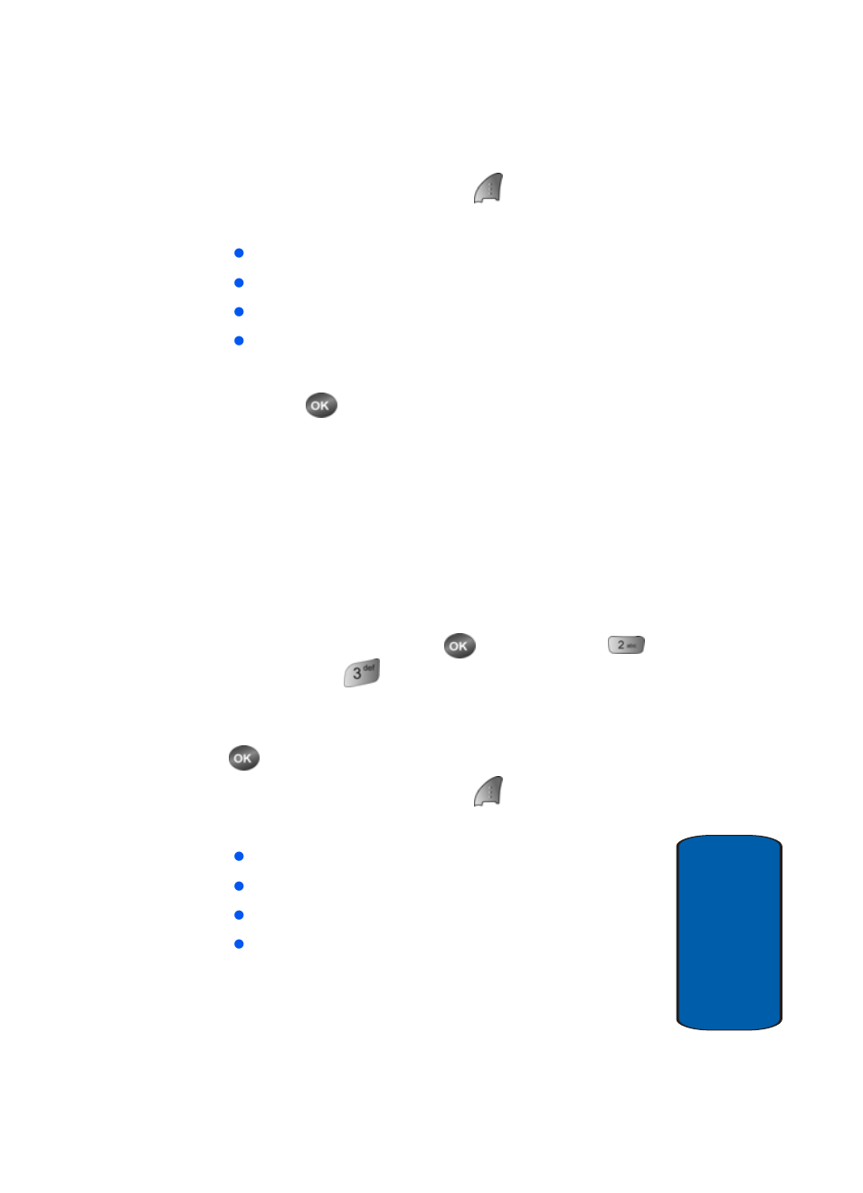 Missed calls | Samsung SCH-A570NBUXAR User Manual | Page 33 / 190