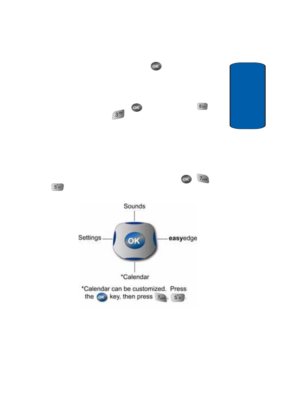 Navigation key shortcuts | Samsung SCH-A570NBUXAR User Manual | Page 43 / 190