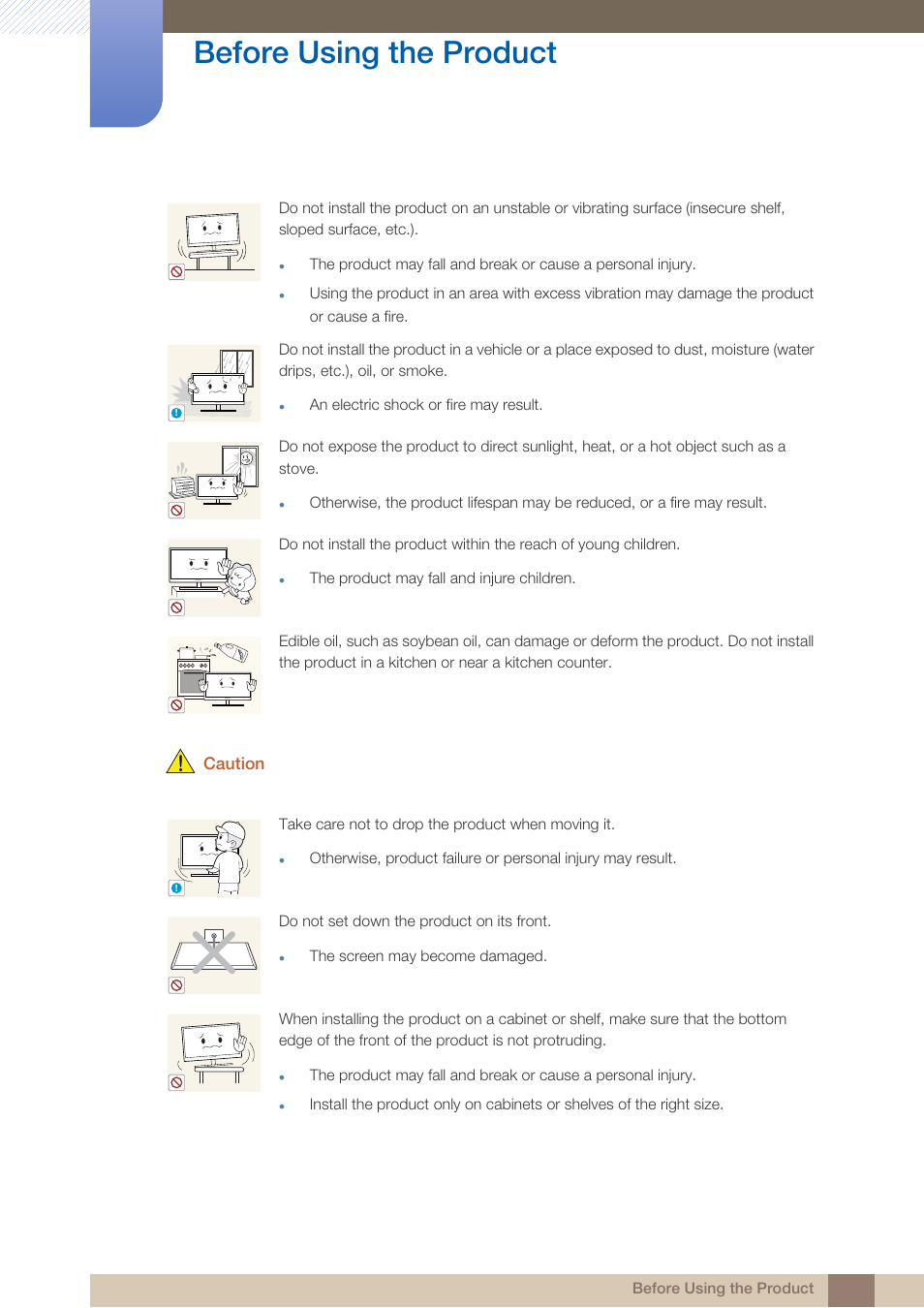 Before using the product | Samsung LS24B750VSG-ZA User Manual | Page 12 / 94