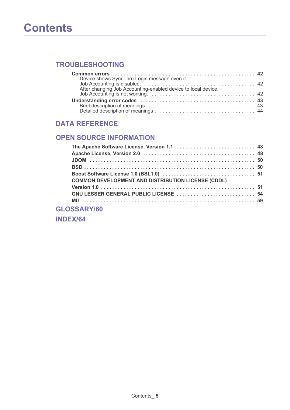 Samsung SCX-6555N-XBG User Manual | Page 5 / 65