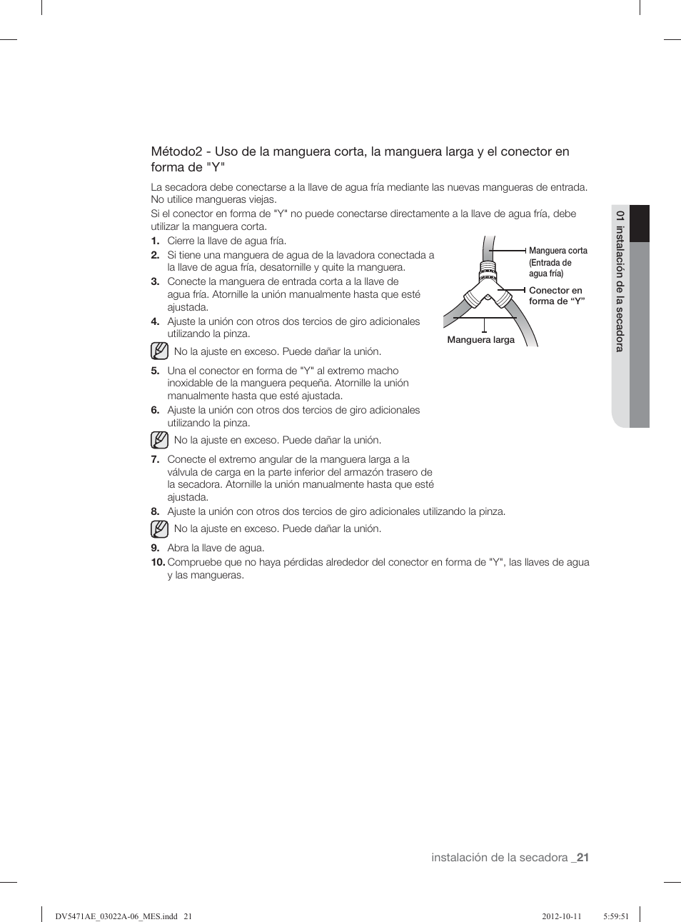 Samsung DV5451AGW-XAA User Manual | Page 61 / 80
