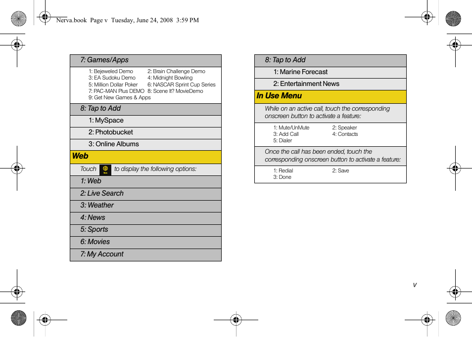 Samsung SPH-M800ZKASPR User Manual | Page 11 / 242