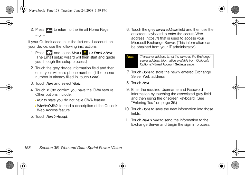 Samsung SPH-M800ZKASPR User Manual | Page 170 / 242