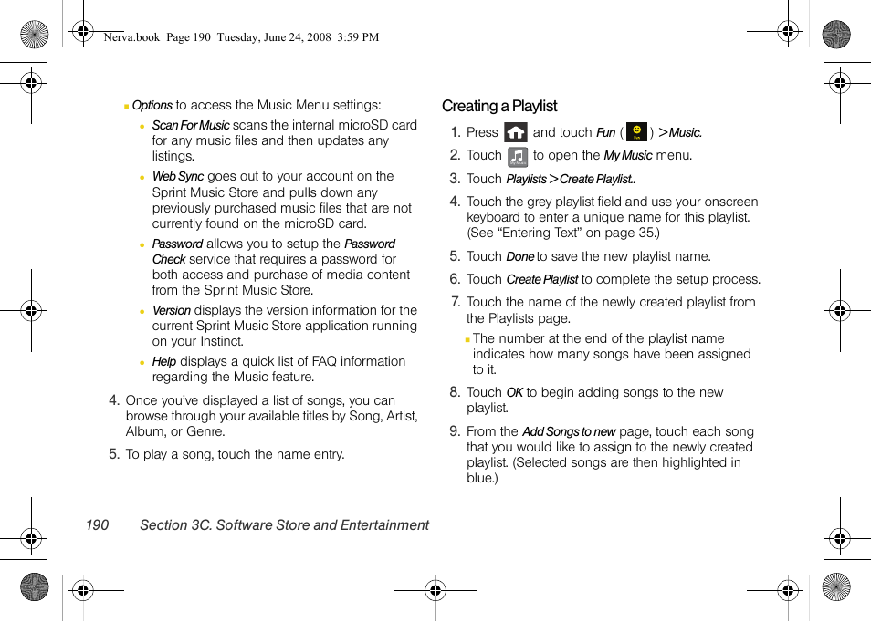 Samsung SPH-M800ZKASPR User Manual | Page 202 / 242