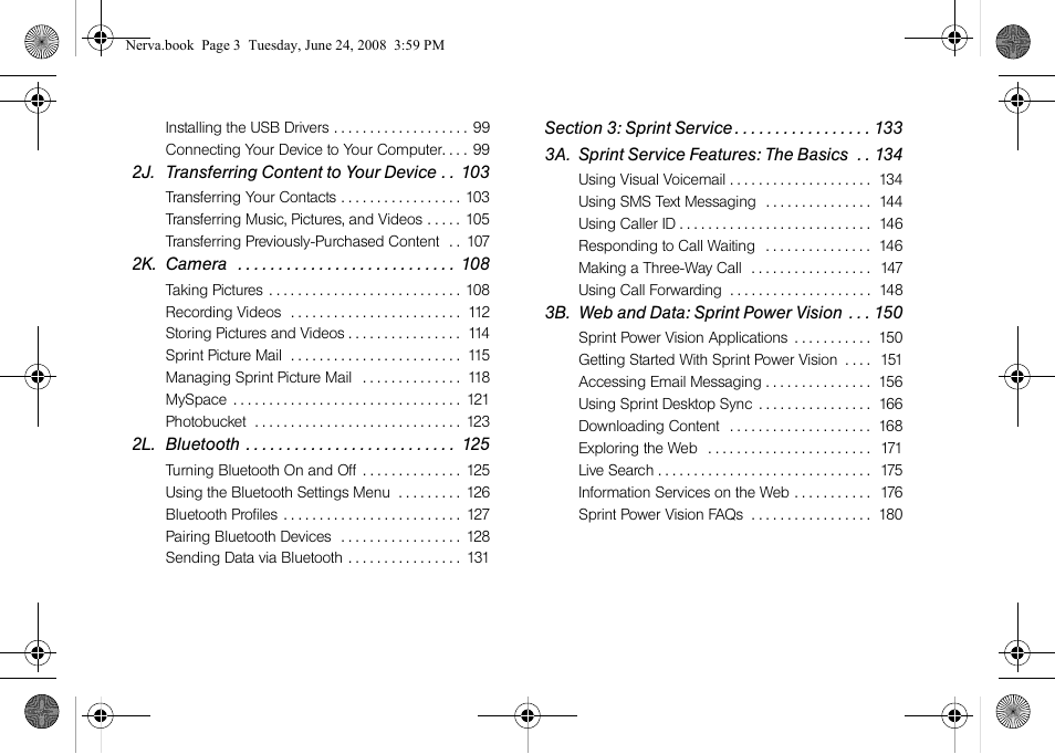 Samsung SPH-M800ZKASPR User Manual | Page 5 / 242
