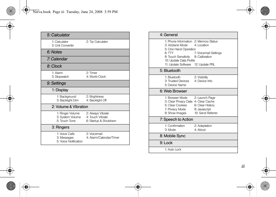 Samsung SPH-M800ZKASPR User Manual | Page 9 / 242