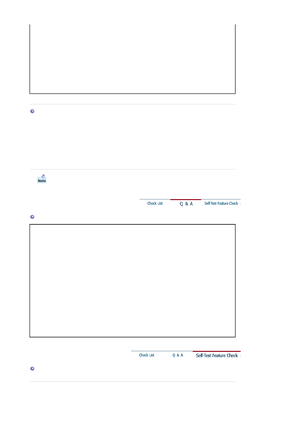 Q & a / self-test feature check | Samsung MJ15ASKB-DZS User Manual | Page 46 / 83